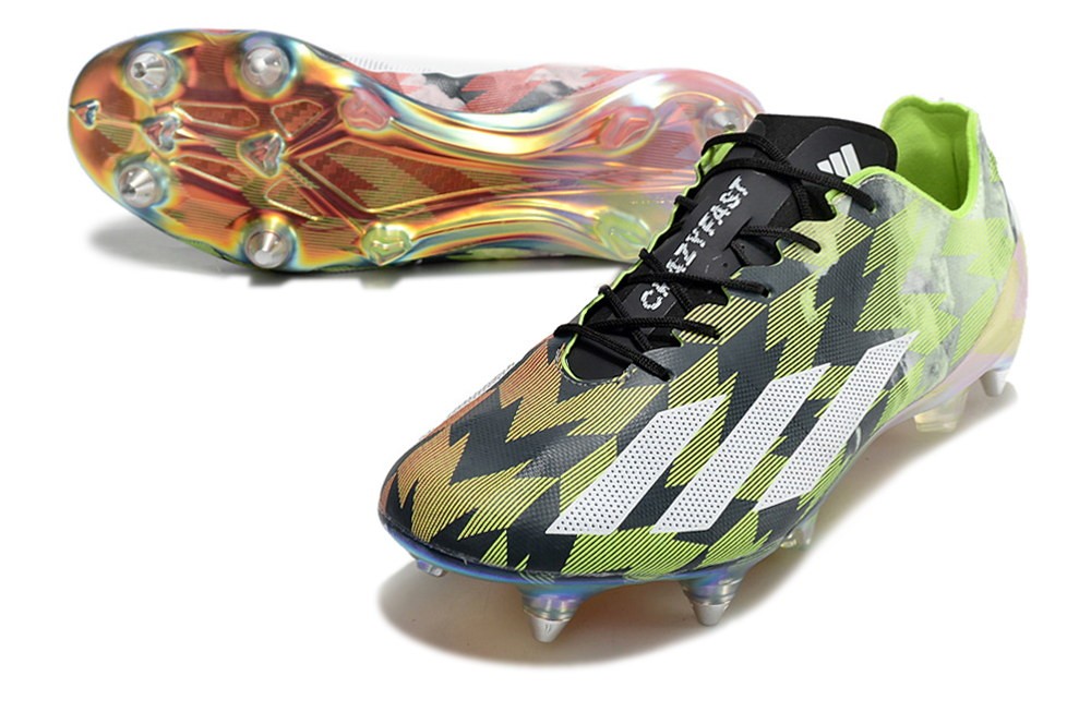 Adidas X Crazyfast.1 SG Crazylight - Lucid Lemon/White/Solar Red