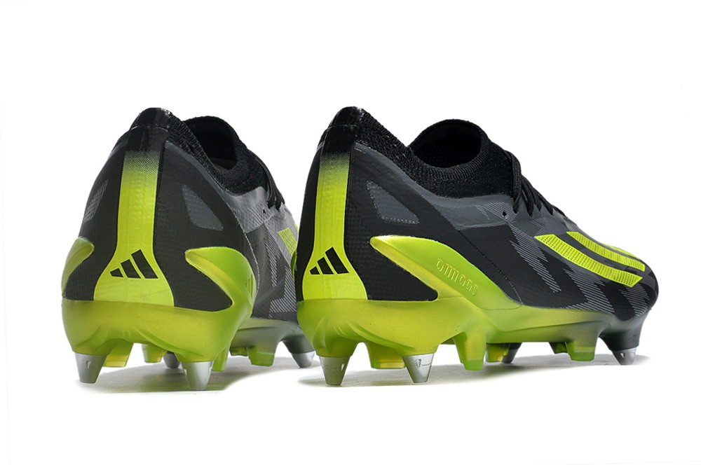Adidas X Crazyfast.1 SG Soft Ground Crazycharged - Core Black/Yellow/Grey
