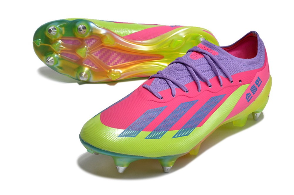 Adidas X Crazyfast.1 SG Soft Ground Korean Nights Son - Lucid Lemon/Blue/Pink