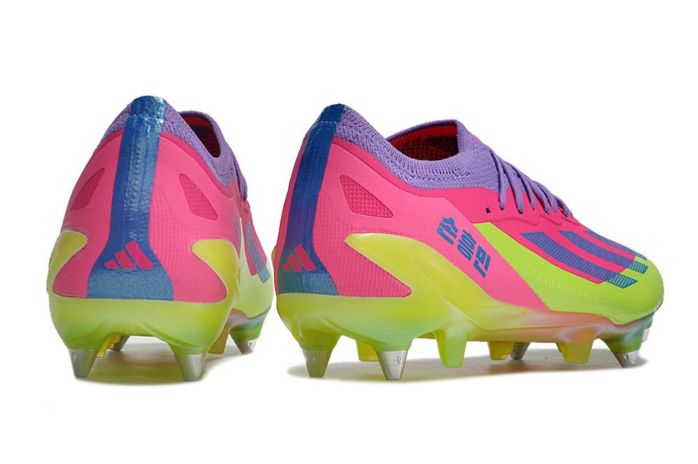 Adidas X Crazyfast.1 SG Soft Ground Korean Nights Son - Lucid Lemon/Blue/Pink