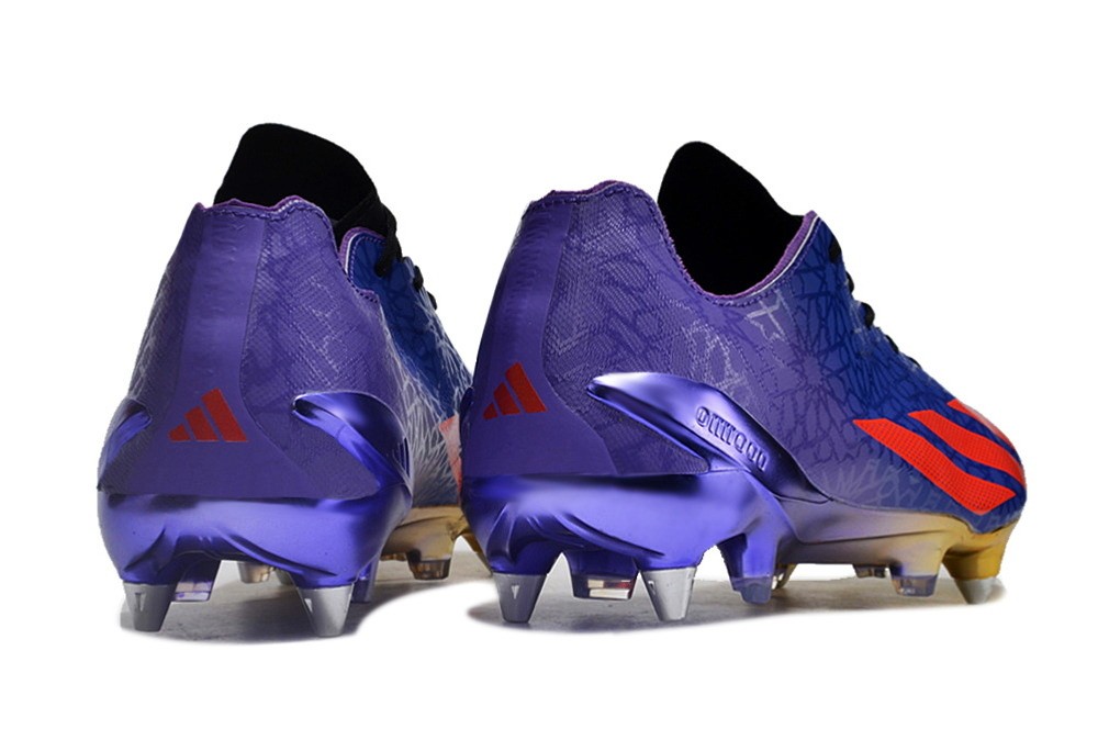 Adidas X CrazyFast.1 Mo Salah Pack SG - Purple Rush/Solar Red/Victory Blue