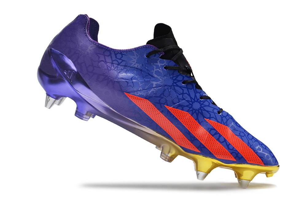 Adidas X CrazyFast.1 Mo Salah Pack SG - Purple Rush/Solar Red/Victory Blue