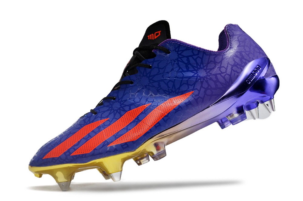 Adidas X CrazyFast.1 Mo Salah Pack SG - Purple Rush/Solar Red/Victory Blue