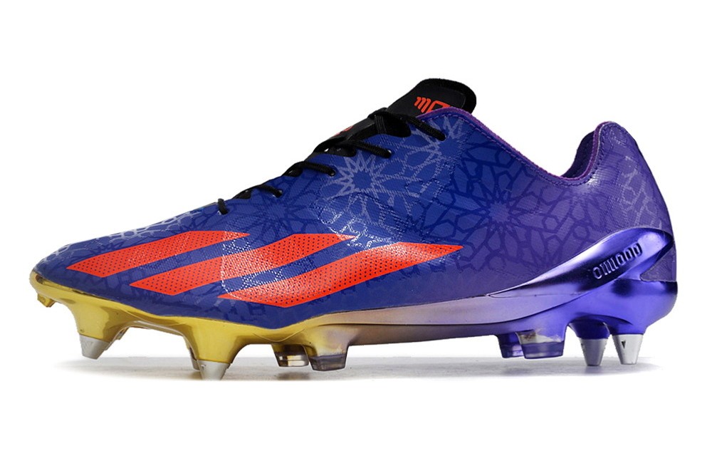 Adidas X CrazyFast.1 Mo Salah Pack SG - Purple Rush/Solar Red/Victory Blue