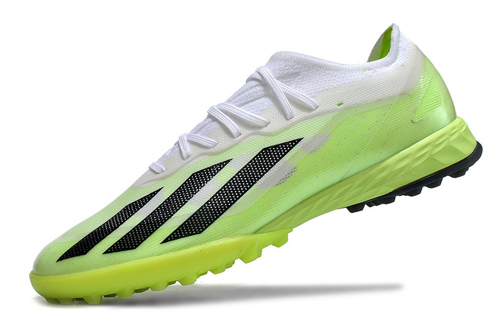 Adidas X Crazyfast.1 TF Turf Crazyrush - White/Black/Lucid Lemon