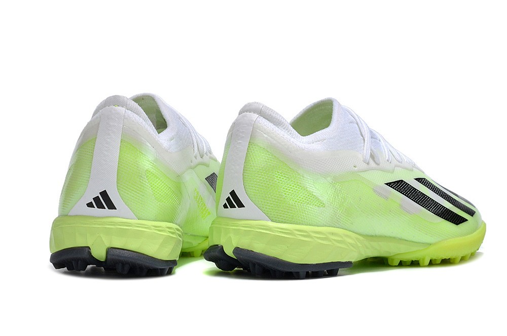 Adidas X Crazyfast.1 TF Turf Crazyrush - White/Black/Lucid Lemon
