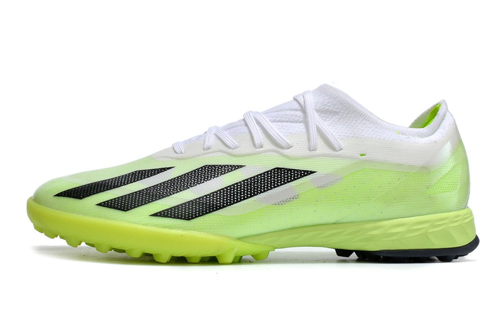 Adidas X Crazyfast.1 TF Turf Crazyrush - White/Black/Lucid Lemon