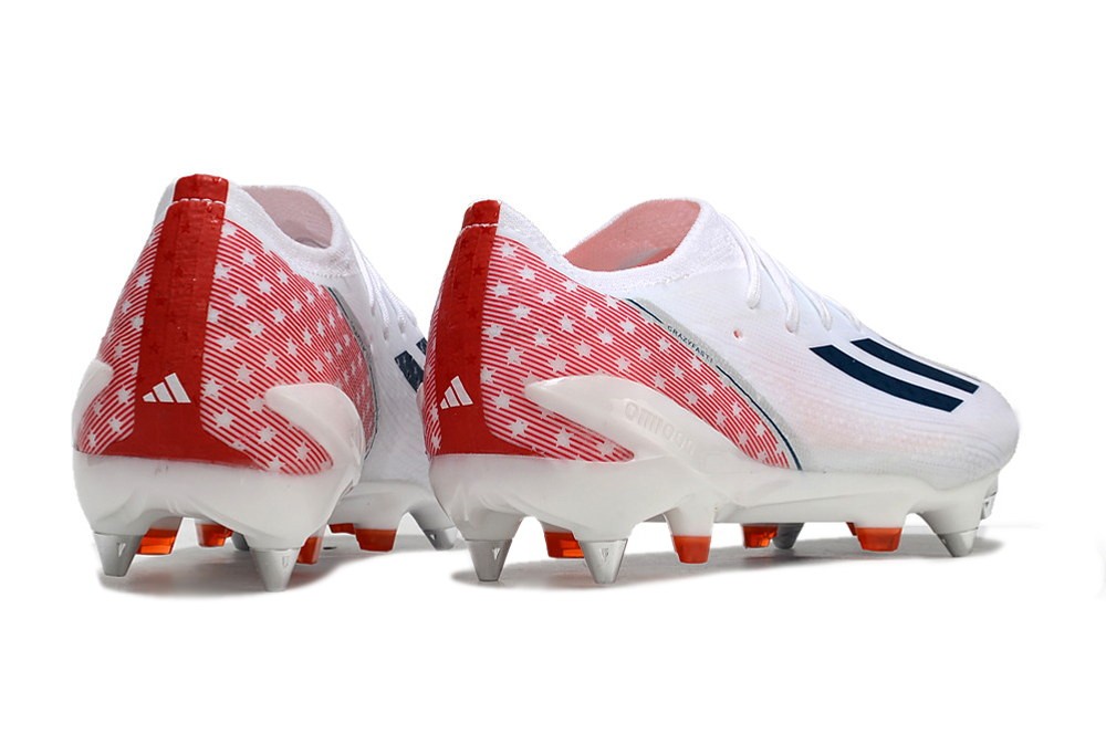 Adidas X Crazyfast.1 USA SG Soft Ground - White/Blue/Red