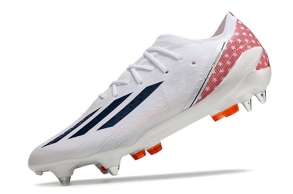 Adidas X Crazyfast.1 USA SG Soft Ground - White/Blue/Red