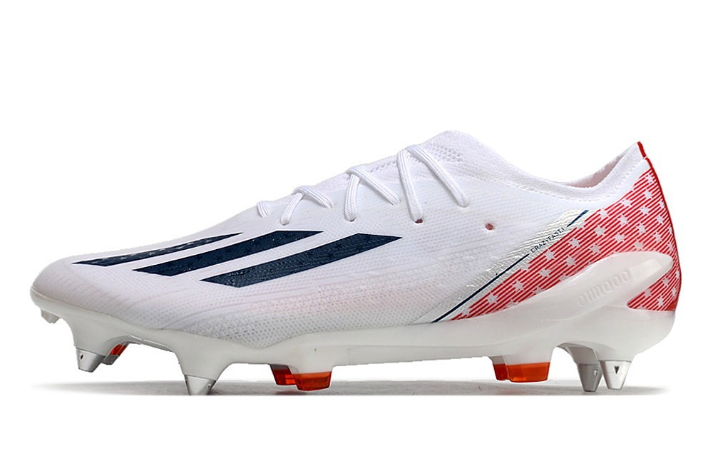 Adidas X Crazyfast.1 USA SG Soft Ground - White/Blue/Red