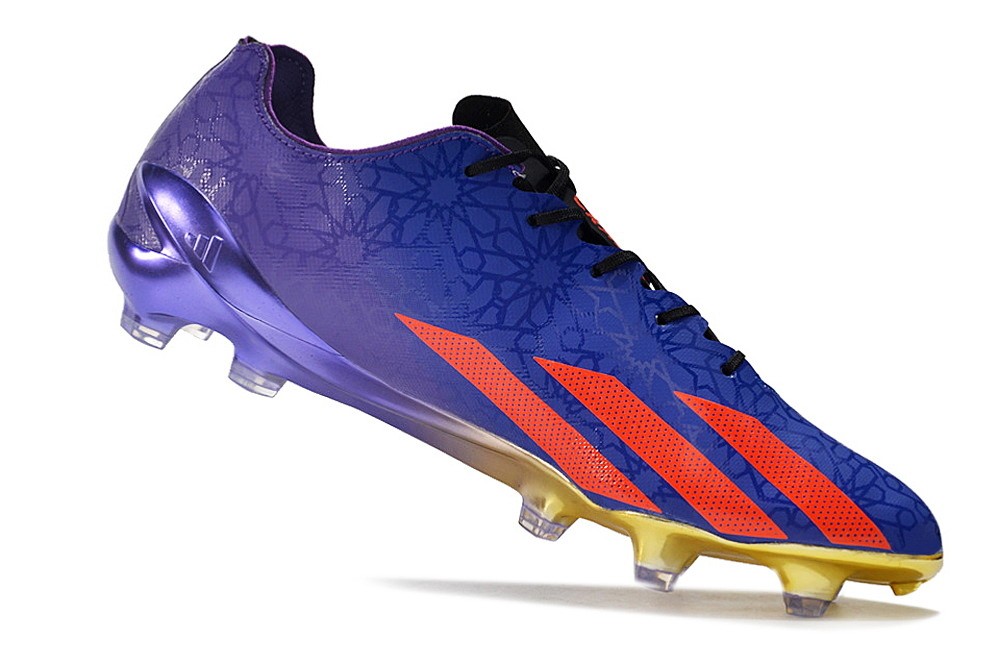 Adidas X Crazyfast+ FG Mo Salah Egyptian Nights - Purple Rush/Red/Gold