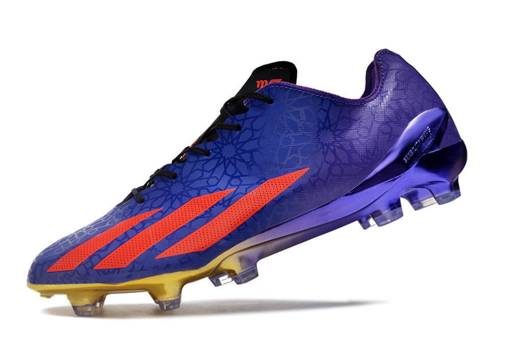 Adidas X Crazyfast+ FG Mo Salah Egyptian Nights - Purple Rush/Red/Gold