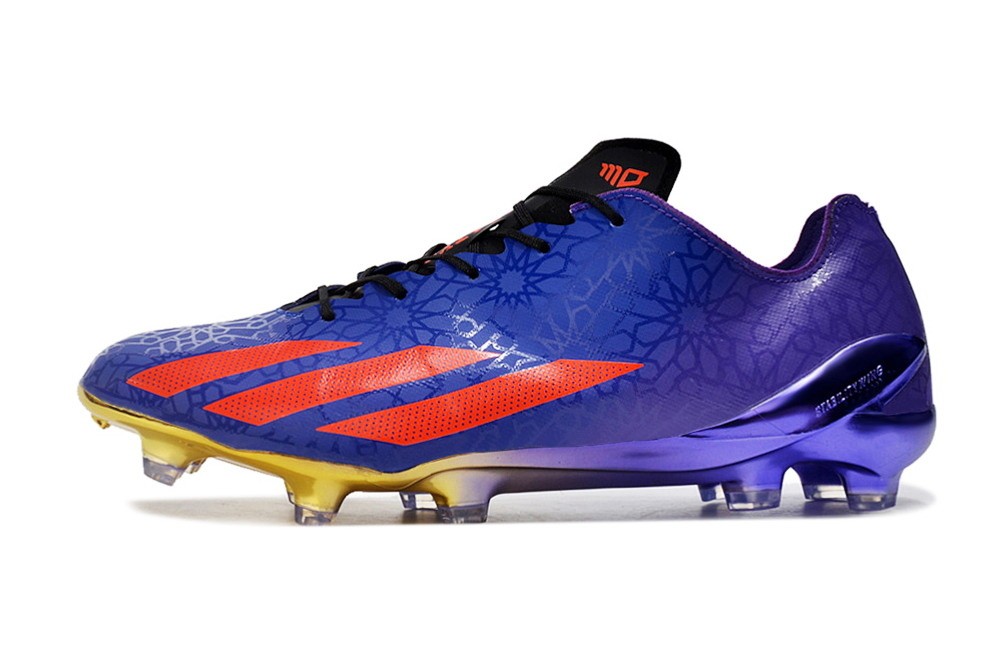 Adidas X Crazyfast+ FG Mo Salah Egyptian Nights - Purple Rush/Red/Gold