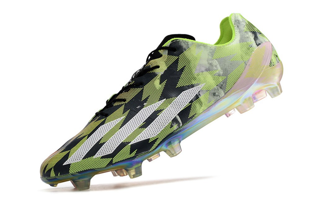 Adidas X Crazyfast+ Laced FG Crazylight - Lucid Lemon/White/Red