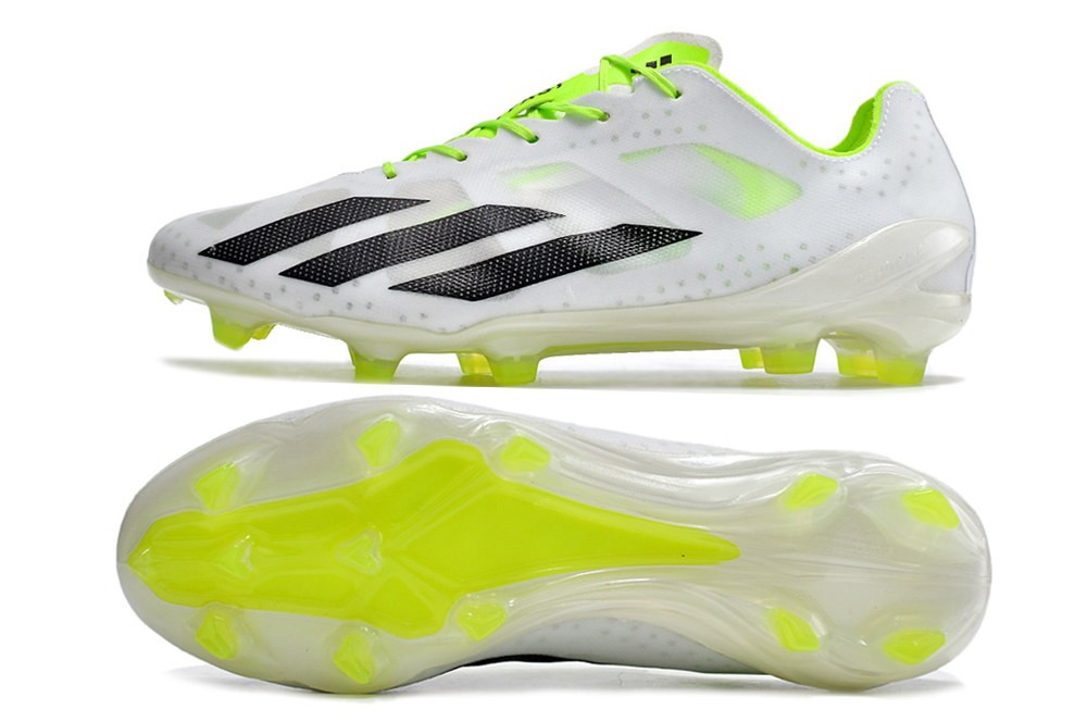 Adidas X Crazyfast+ Laced FG Crazyrush - Footwear White/Black/Lucid Lemon
