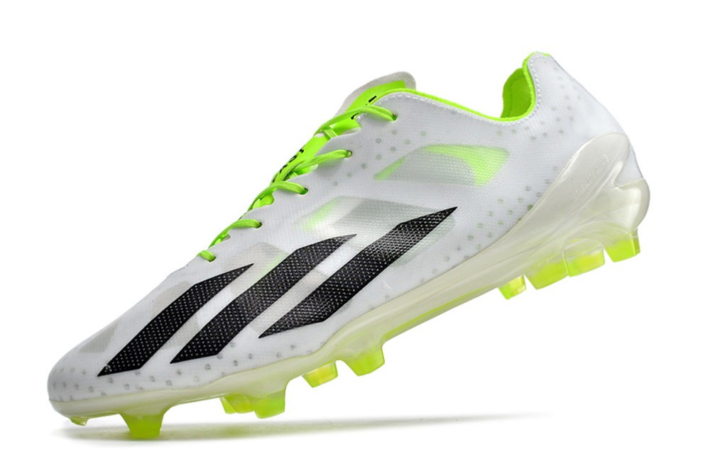 Adidas X Crazyfast+ Laced FG Crazyrush - Footwear White/Black/Lucid Lemon