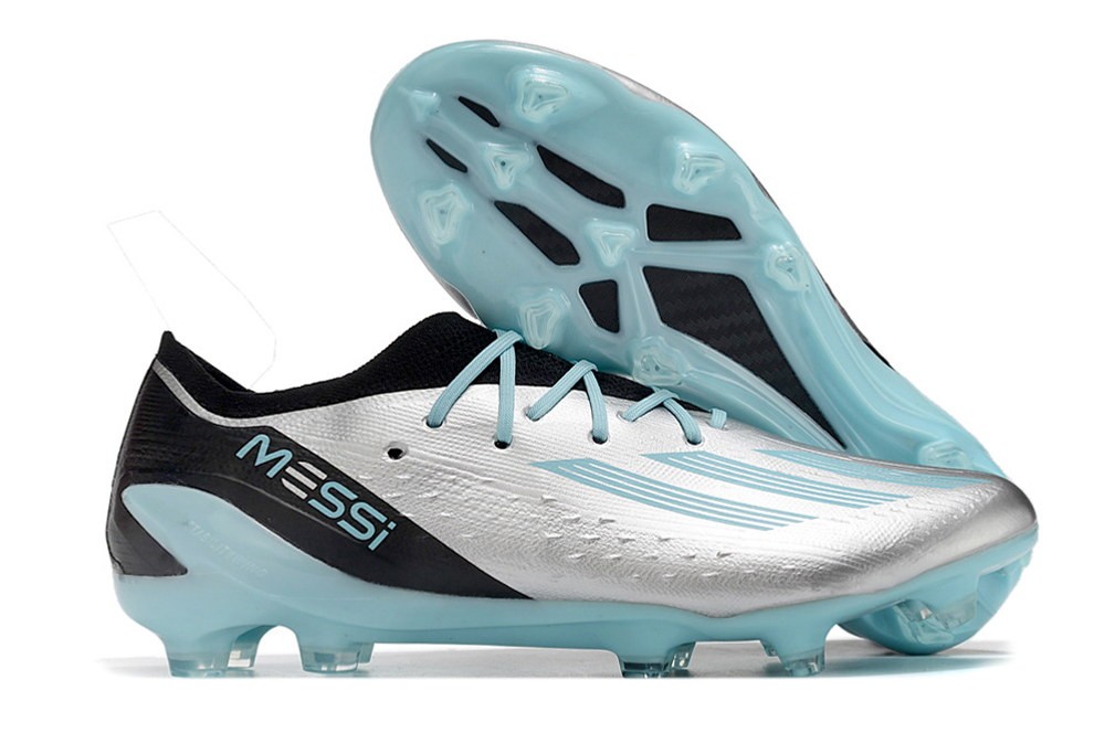 adidas X Crazyfast Messi.1 FG Infinito - Silver Metallic/Blue/Core Black