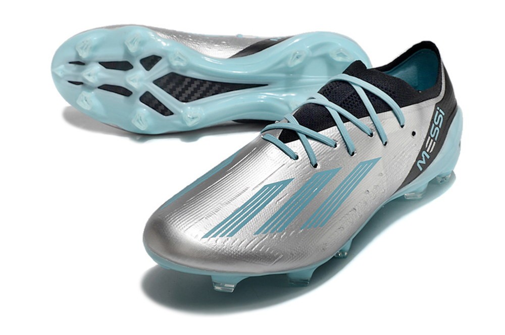 adidas X Crazyfast Messi.1 FG Infinito - Silver Metallic/Blue/Core Black