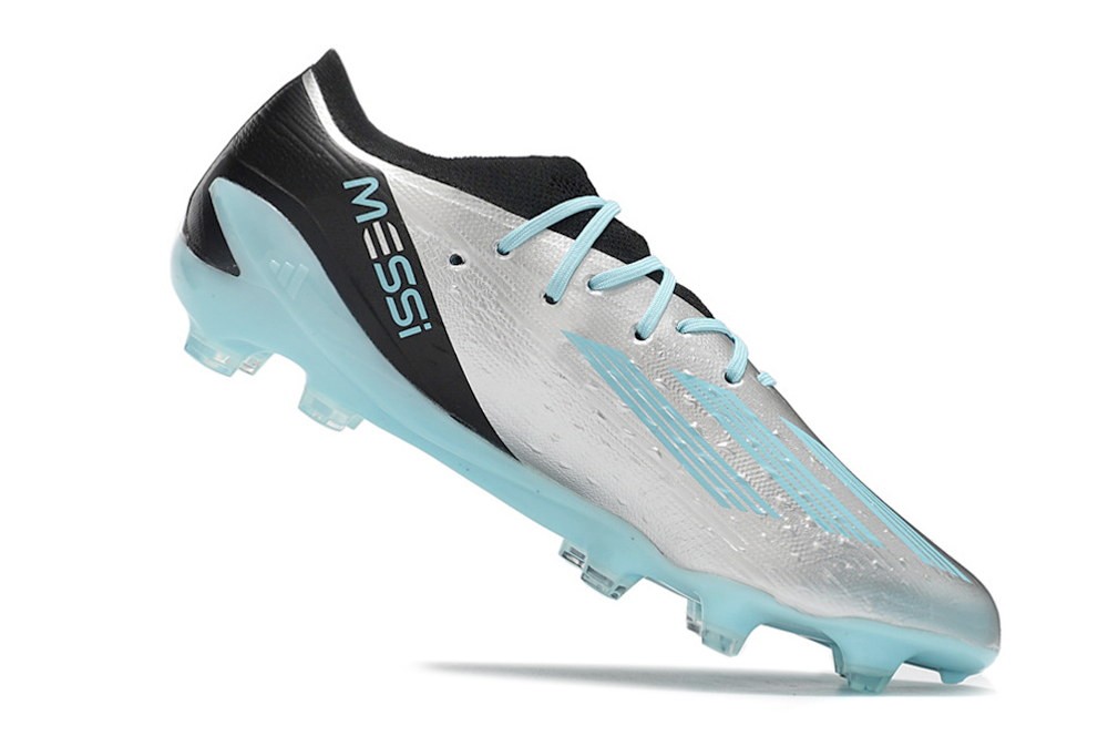 adidas X Crazyfast Messi.1 FG Infinito - Silver Metallic/Blue/Core Black