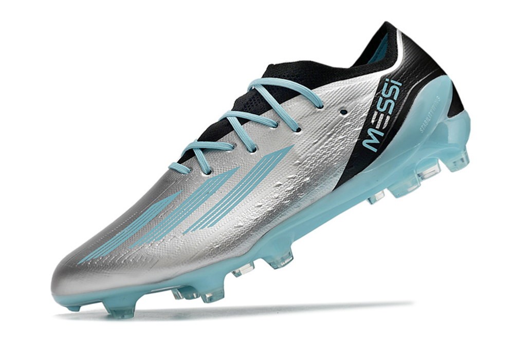 adidas X Crazyfast Messi.1 FG Infinito - Silver Metallic/Blue/Core Black