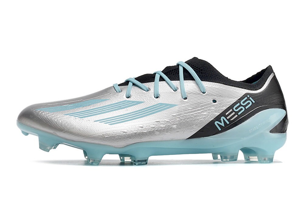 adidas X Crazyfast Messi.1 FG Infinito - Silver Metallic/Blue/Core Black