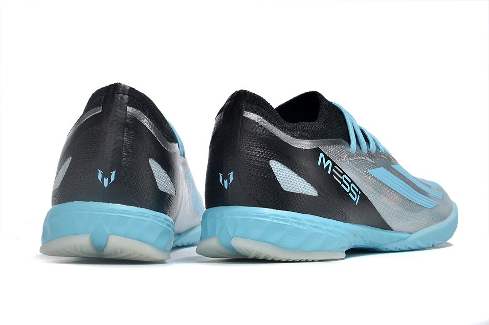 Adidas X Crazyfast Messi.1 IC Indoor Infinito - Silver Metallic/Bliss Blue/Core Black