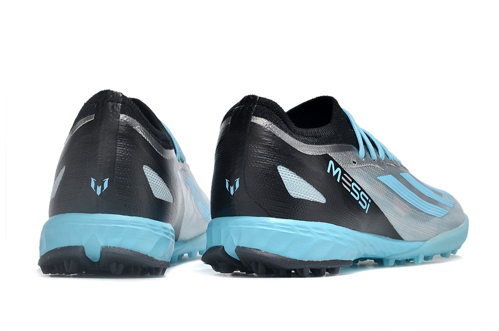Adidas X Crazyfast Messi.1 TF Turf Infinito - Silver/Bliss Blue/Black