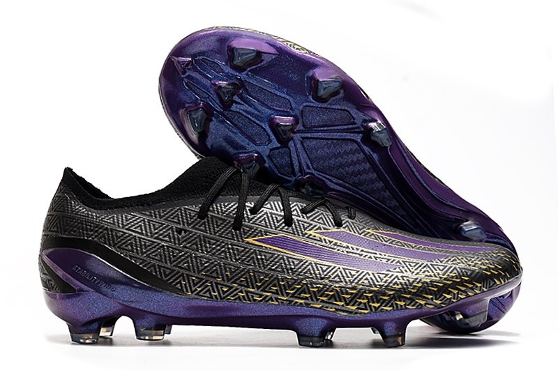 Adidas X Speedportal.1 FG Black Panther - Black/Purple/Gold