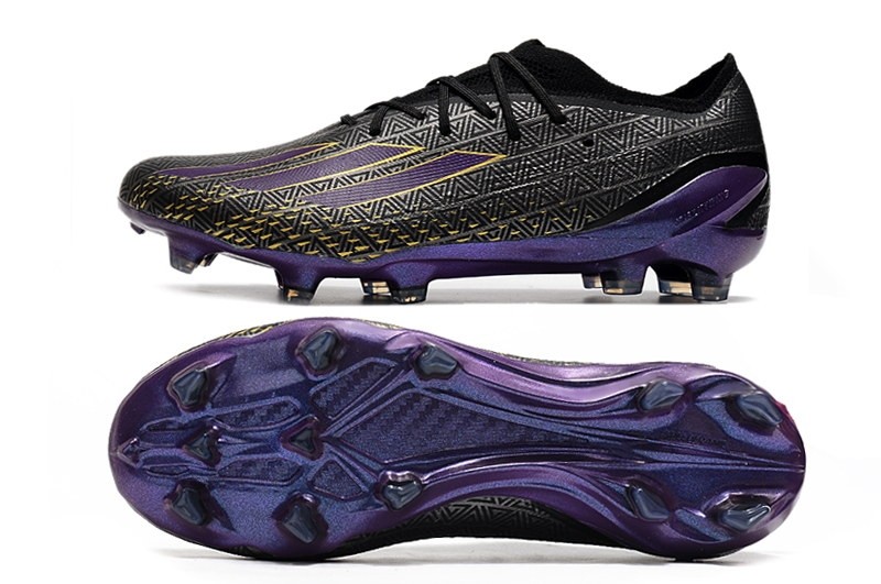 Adidas X Speedportal.1 FG Black Panther - Black/Purple/Gold