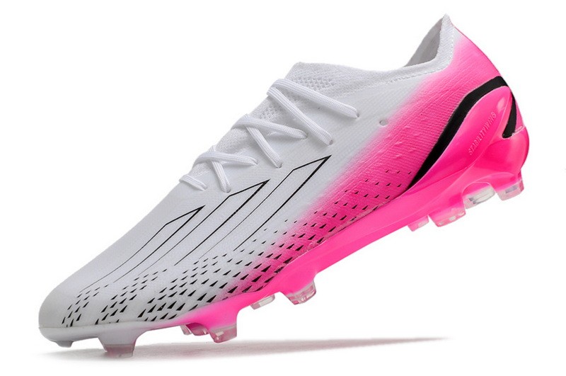 Adidas X Speedportal.1 FG Soccer Cleats - White/Pink Black