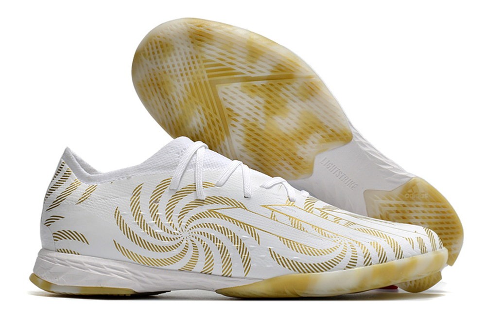 Adidas X SpeedPortal .1 IC Indoor Ballon DOr - White/Gold