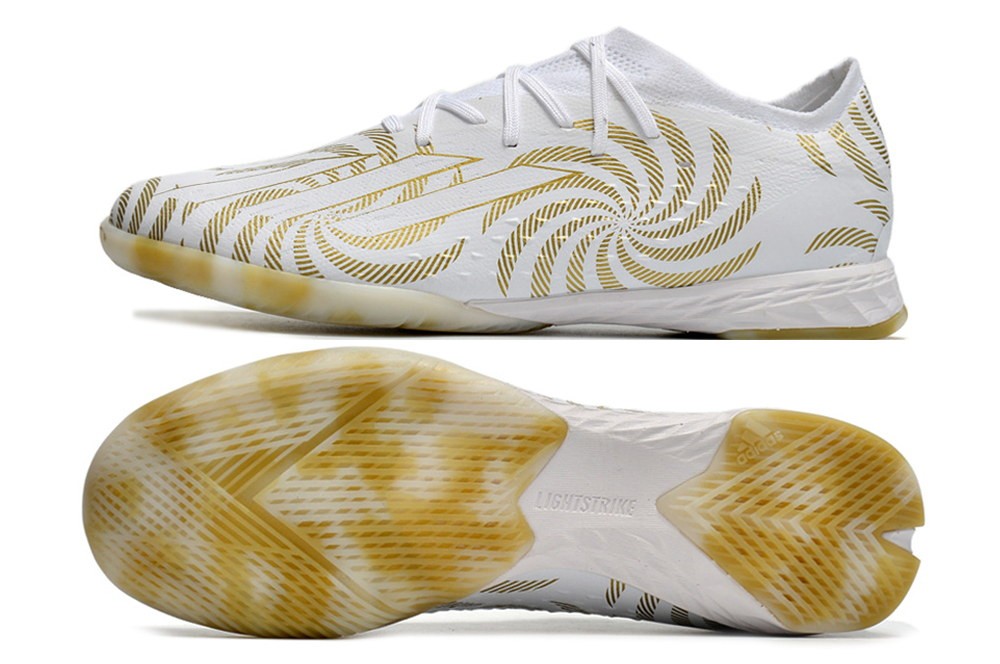 Adidas X SpeedPortal .1 IC Indoor Ballon DOr - White/Gold