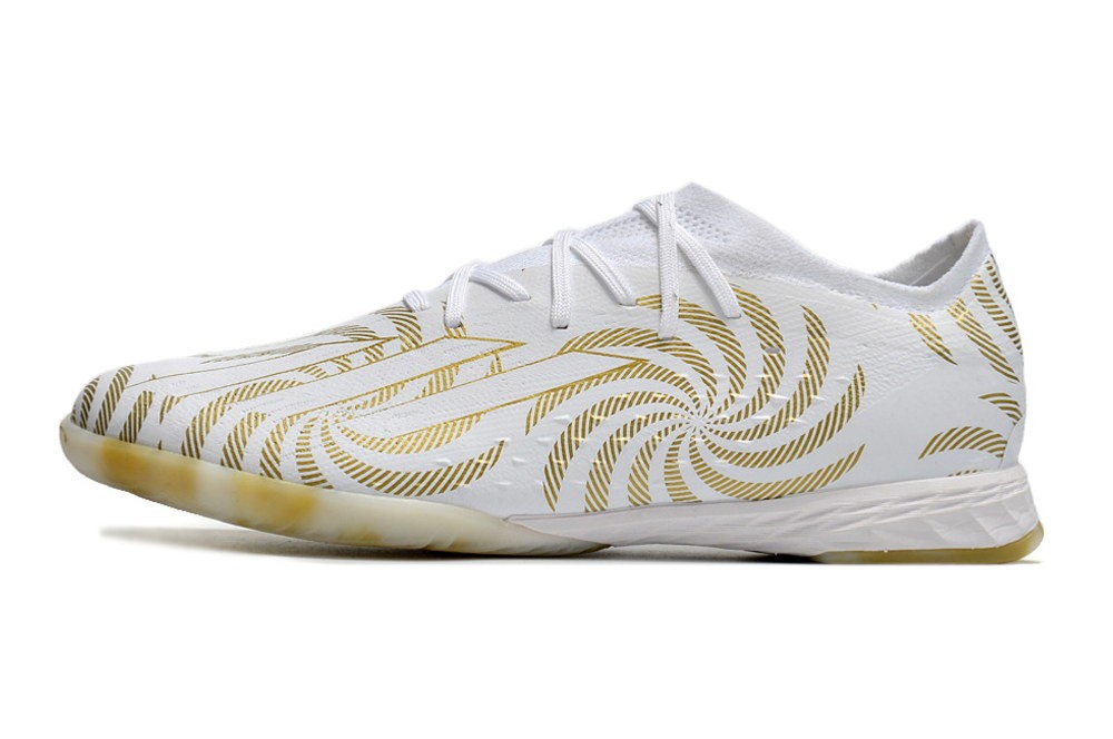 Adidas X SpeedPortal .1 IC Indoor Ballon DOr - White/Gold