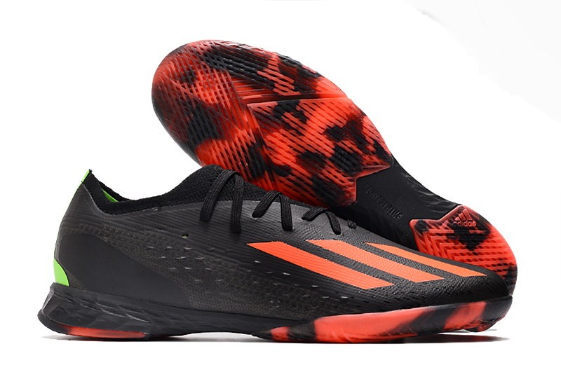 Adidas X SpeedPortal .1 IC Indoor ShadowPortal - Black/Red/Green