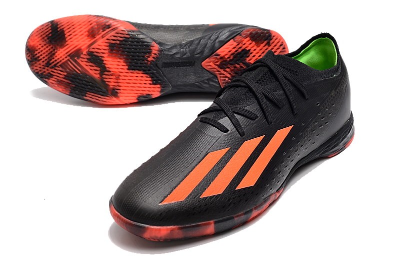 Adidas X SpeedPortal .1 IC Indoor ShadowPortal - Black/Red/Green