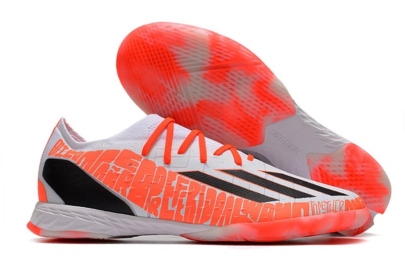 Adidas X SpeedPortal .1 Messi IC Indoor Balon Te Adoro - White/Red/Black