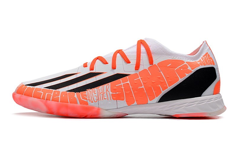 Adidas X SpeedPortal .1 Messi IC Indoor Balon Te Adoro - White/Red/Black