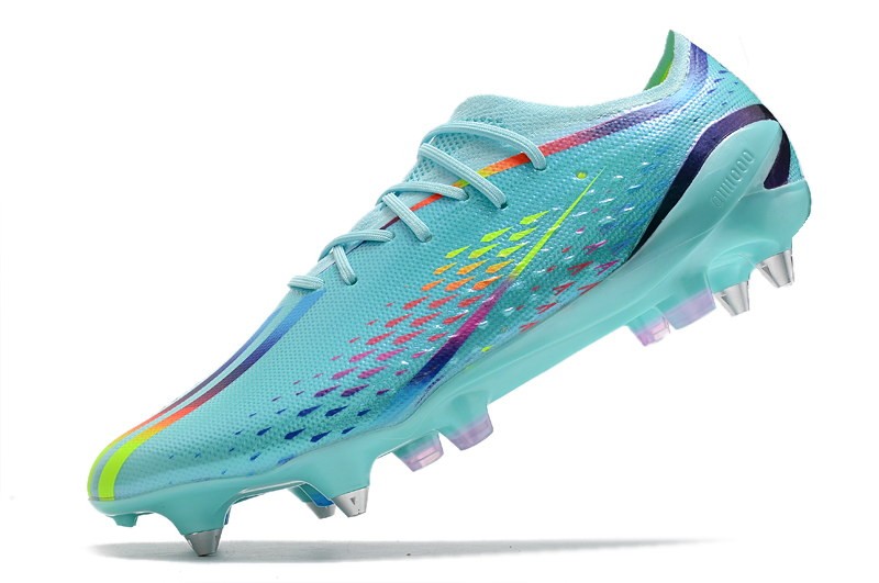 Adidas X Speedportal .1 SG Al Rihla - Clear Aqua/Red/Blue