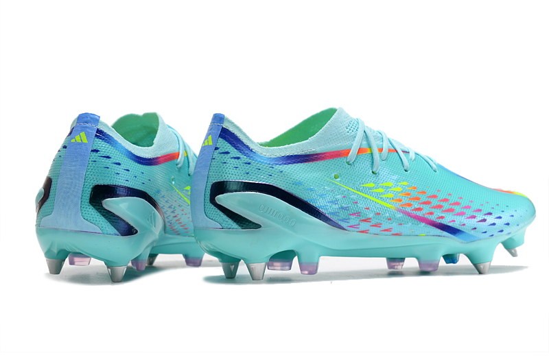 Adidas X Speedportal .1 SG Al Rihla - Clear Aqua/Red/Blue