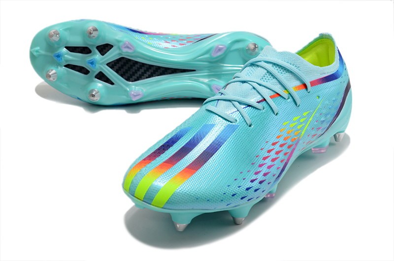 Adidas X Speedportal .1 SG Al Rihla - Clear Aqua/Red/Blue