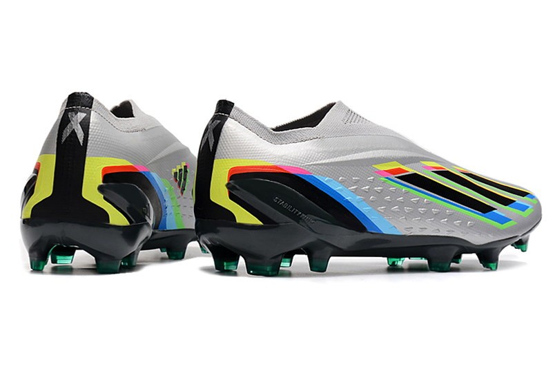Adidas X SpeedPortal+ FG 'Beyond Fast'- Silver/Black/Yellow