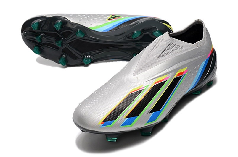 Adidas X SpeedPortal+ FG 'Beyond Fast'- Silver/Black/Yellow