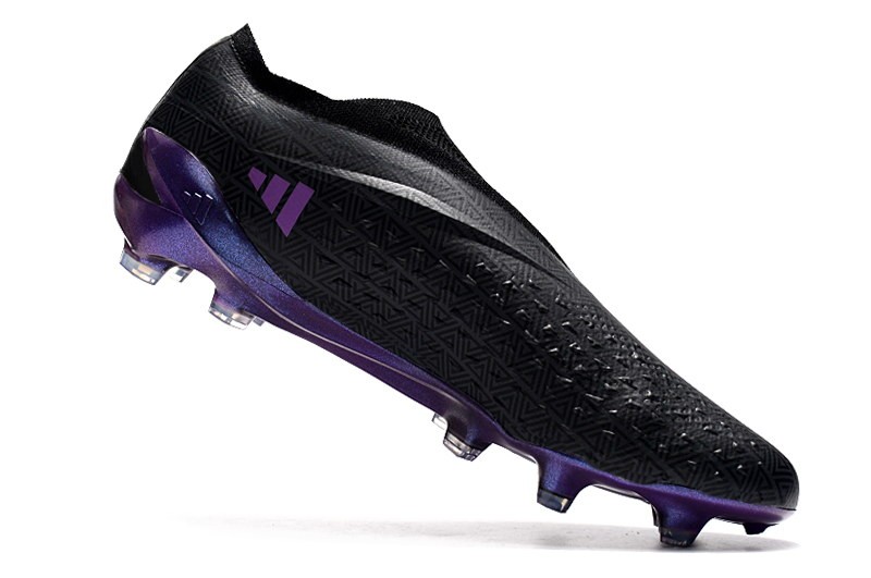 Adidas X SpeedPortal+ FG 'Black Panther' - Black/Purple/Gold