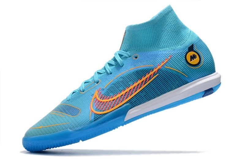 Nike Mercurial Superfly 8 Elite IC Blueprint - Blue/Orange