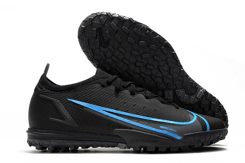 Nike Mercurial Vapor 14 Elite TF Renew - Black/Blue