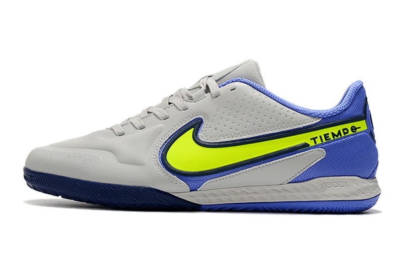 Nike Tiempo Legend React 9 Pro IC Recharge - Grey/Volt