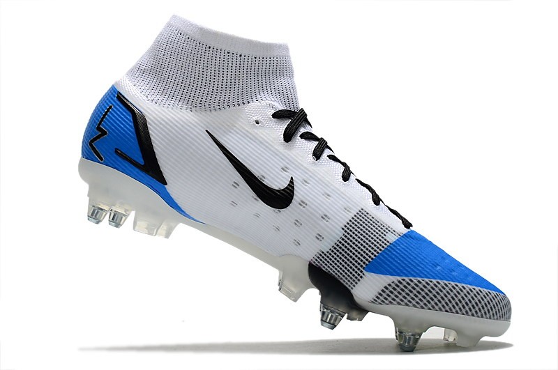 Nike Mercurial Superfly 8 Elite SG 'Travis Scott x Fragment' - White/Blue/Black