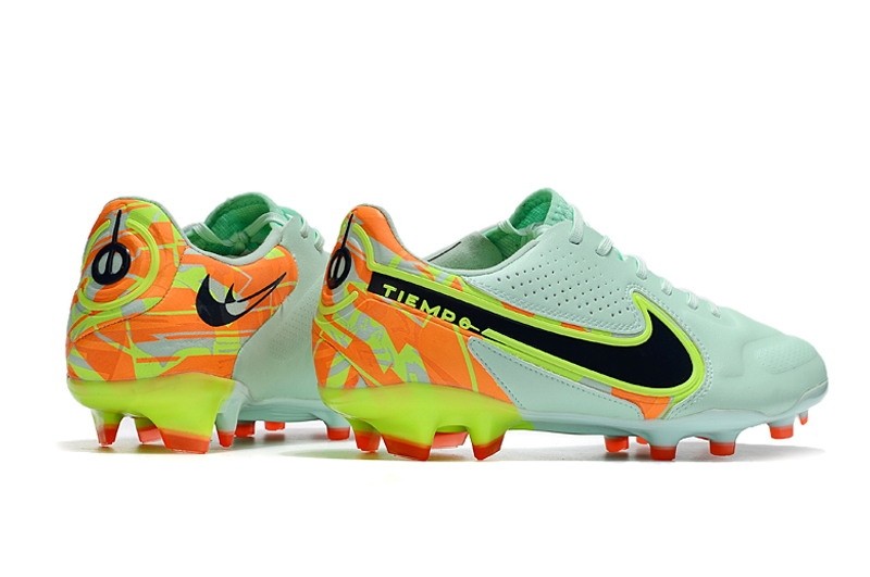 Nike Tiempo Legend 9 Elite FG Bonded - Green/Blue/Orange