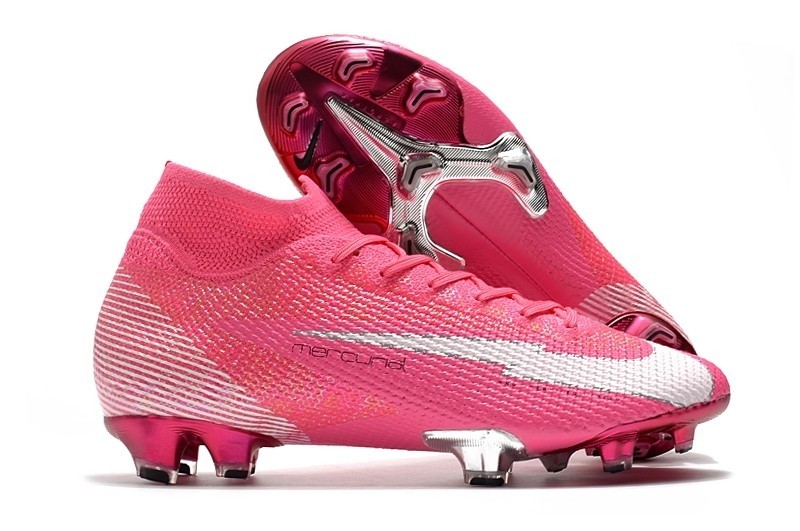 Nike Mercurial Superfly 7 Elite Mbappé Rosa FG - Pink / White / Black