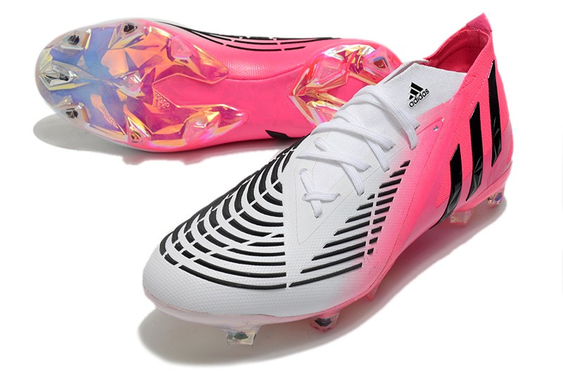Adidas Predator Edge LZ .1 FG Unite Football Limited Edition - Pink/Black/White